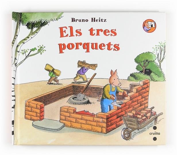 Els tres porquets | 9788466123594 | Bruno Heitz