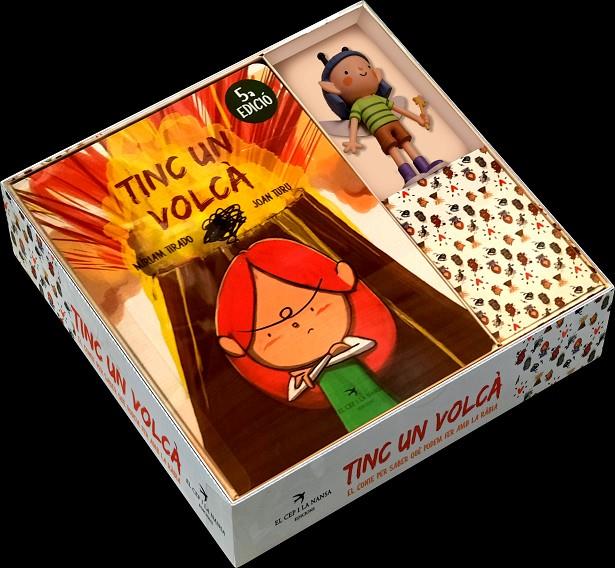 Tinc un volcà (Edició especial llibre + figura) | 9788418522420 | Tirado, Míriam/Turu, Joan