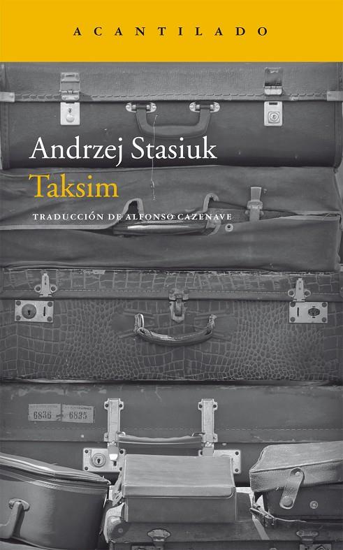 Taksim | 9788416011629 | Andrzej Stasiuk