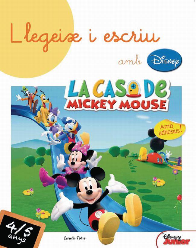 Llegeix i escriu amb Disney 4/5 anys | 9788415790358 | La casa de Mickey Mouse