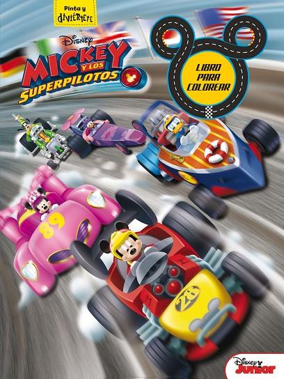 Mickey y los superpilotos. Libro para colorear | 9788416913862 | Disney