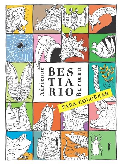 Bestiario para colorear | 9788494328473 | Adrienne Barman