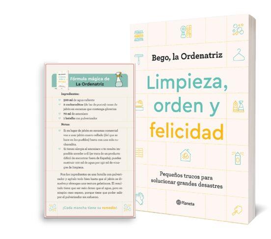 Limpieza, orden y felicidad + imán fòrmula | 8432715156109 | Bego la Ordenatriz