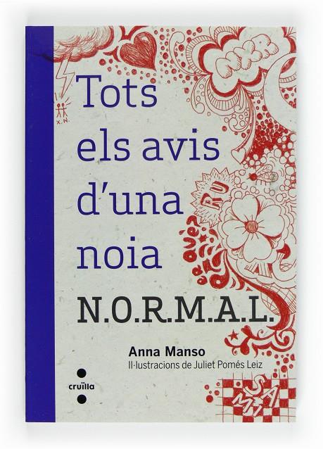 Tots els avis d'una noia N.O.R.M.A.L. | 9788466129336 | Anna Manso