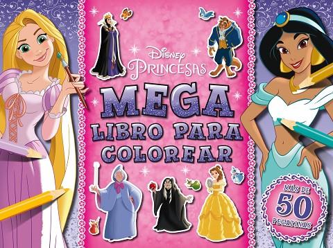 Princesas. Megalibro para colorear 3 | 9788418939488 | Disney