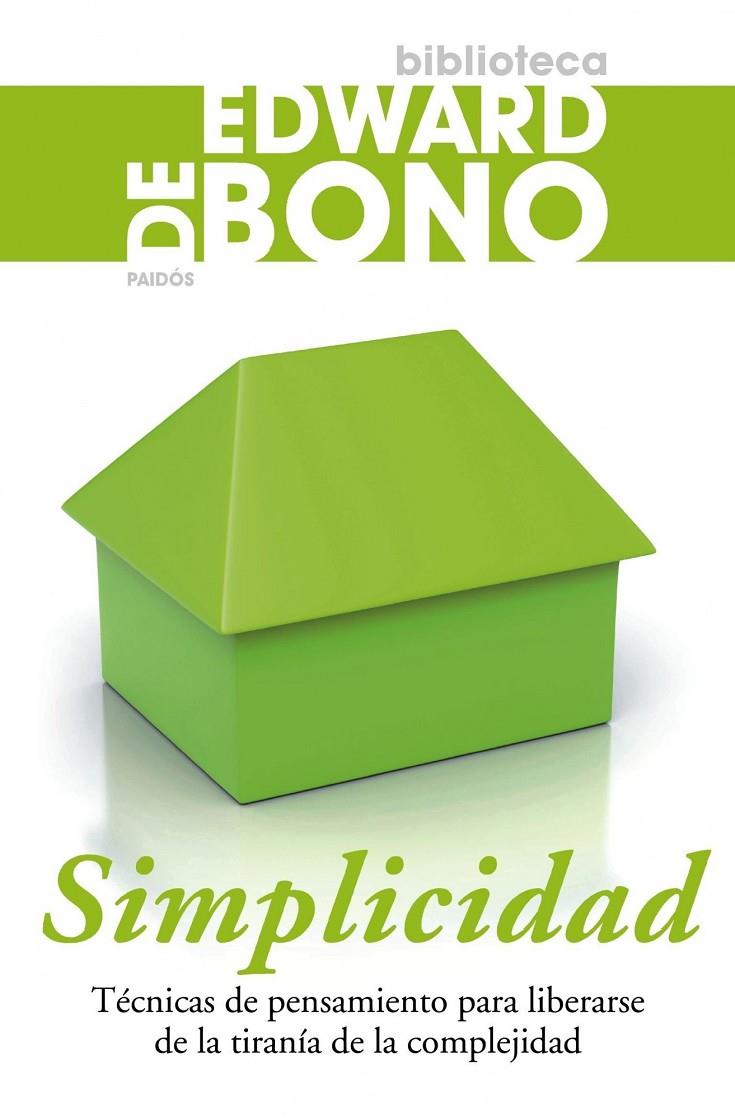 Simplicidad | 9788449321870 | Edward de Bono