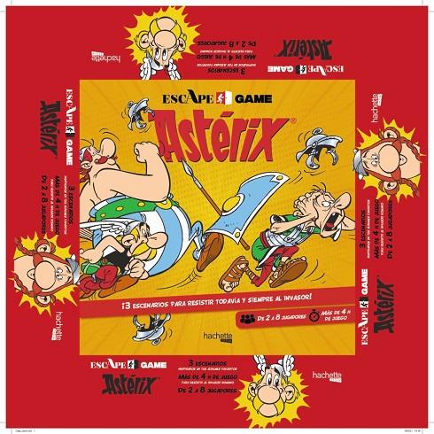 Escape Game Asterix | 9788418182334 | Varios autores