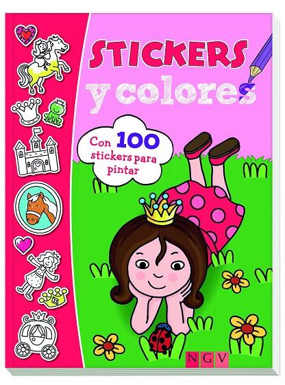 Stickers y colores. Princesas | 9783849911256