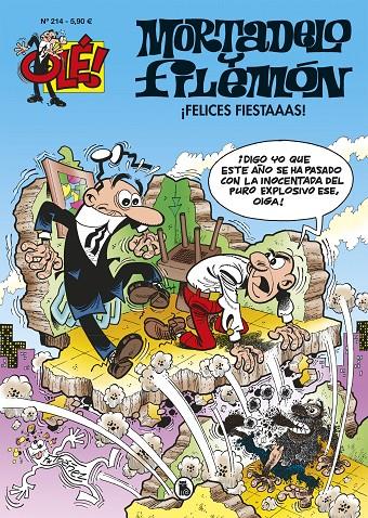 Mortadelo y Filemón : ¡Felices fiestaaas!  | 9788402423979 | Ibáñez, Francisco