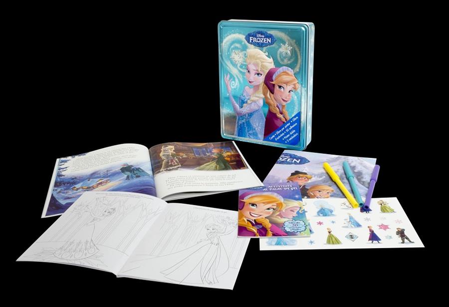 Frozen - Caixa metàl·lica - Conte i activitats | 9788490576366 | Disney