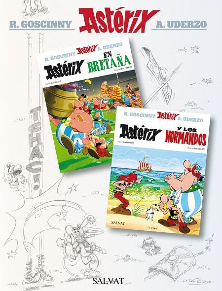 Astérix en Bretaña y Astérix y los Normandos | 9788421688601 | R. Goscinny - A. Uderzo