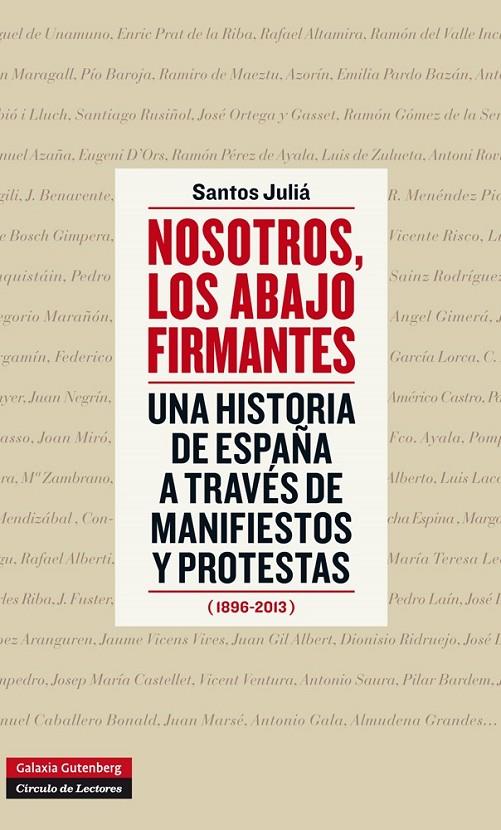 Nosotros, los abajo firmantes | 9788415863434 | Santos Juliá