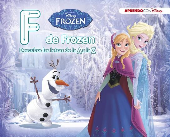 F de Frozen. Descubre las letras de la A a la Z | 9788416931163 | Disney