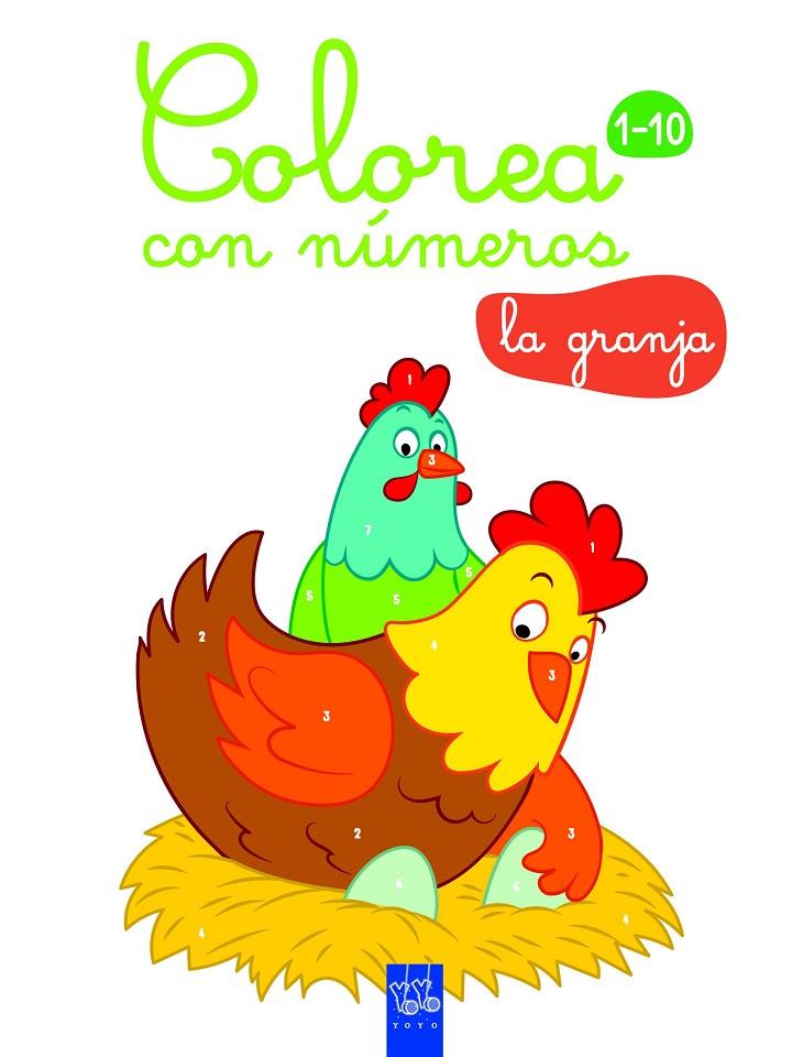 La granja. Colorea con números | 9788408164920 | Yoyo