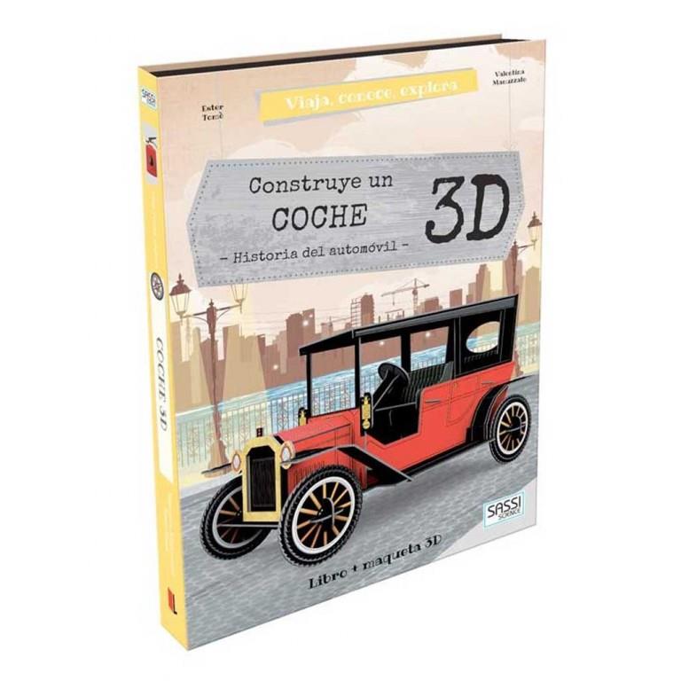 Construye un coche - 3D. Viaja, conoce, explora. Con maqueta Edic. ilustrado (Es | 9788418127229 | E. Tomè/V. Manuzzato