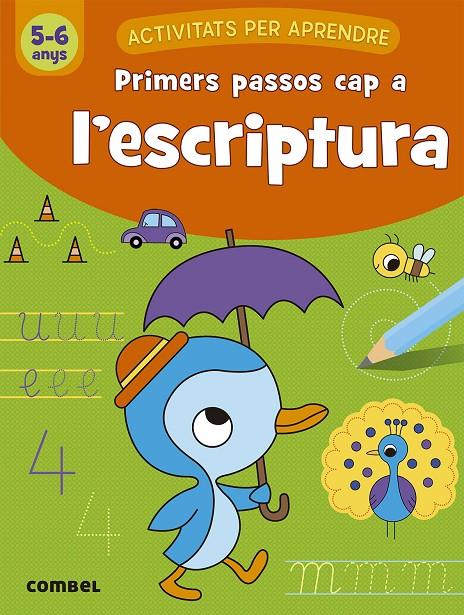 Primers passos cap a l'escriptura 5-6 anys | 9788491017134 | AA.VV