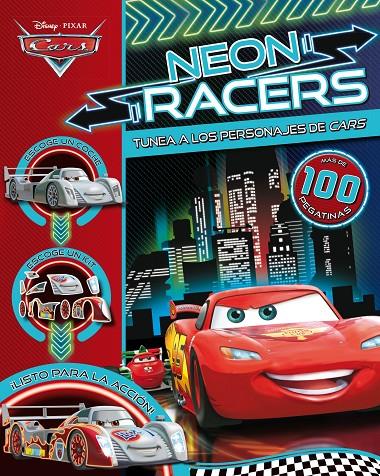 Cars neon racers. Libro de pegatinas | 9788499516271 | Disney