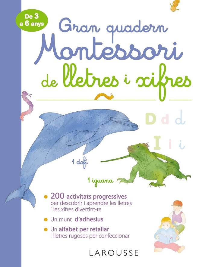 Gran quadern Montessori de lletres i xifres | 9788417720315 | Larousse Editorial/Urvoy, Delphine