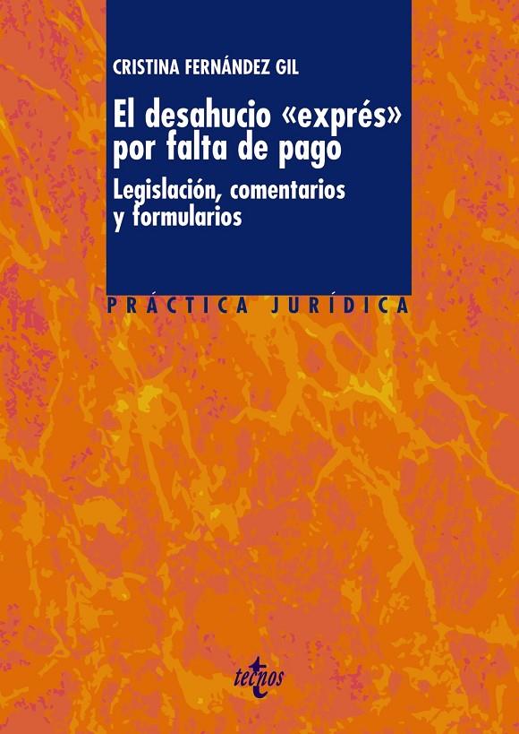 El desahucio "exprés" por falta de pago | 9788430955046 | Cristina Fernández Gil