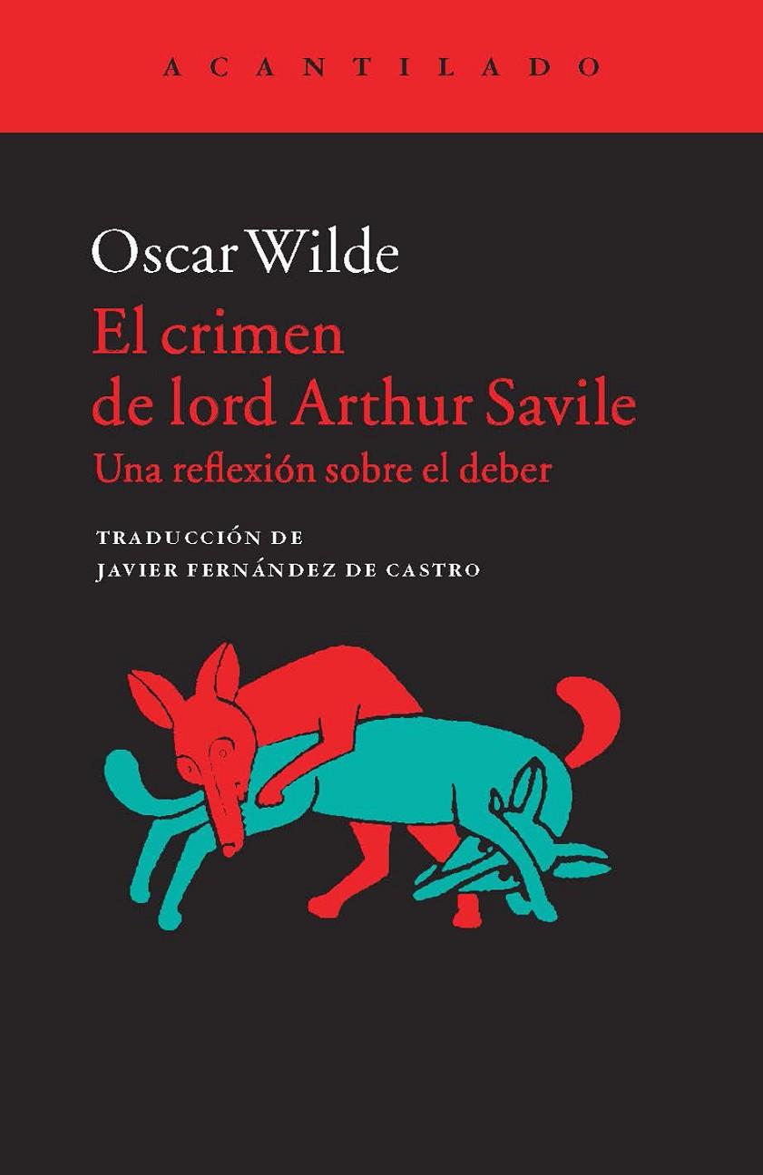 El crimen de lord Arthur Savile | 9788416011377 | Oscar Wilde