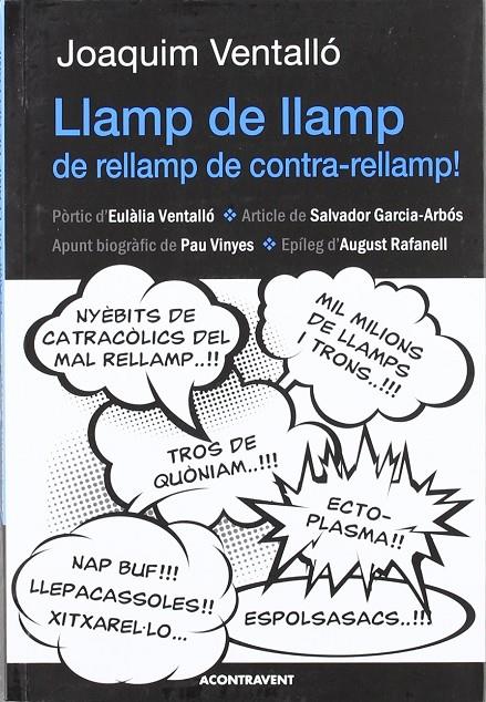 Llamp de llamps de rellamp de contra-rellamp! | 9788493889739 | Joaquim Ventalló