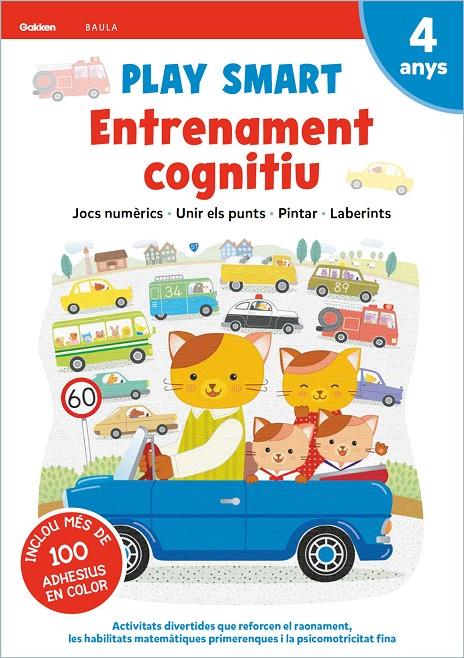 Play Smart Entrenament cognitiu 4 anys | 9788447946686 | Equip Gakken