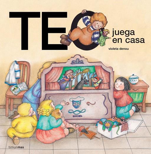 Teo juega en casa | 9788477225997 | Violeta Denou