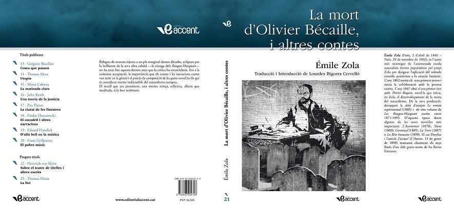 La mort d'Olivier Bécaille, i altres contes | 9788493924706 | Émile Zola