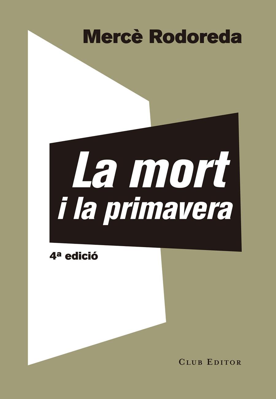 La Mort i la primavera | 9788473292221 | Mercè Rodoreda