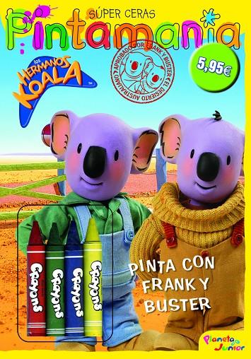 Pinta con Frank y Buster | 9788408099314 | Los Hermanos Koala