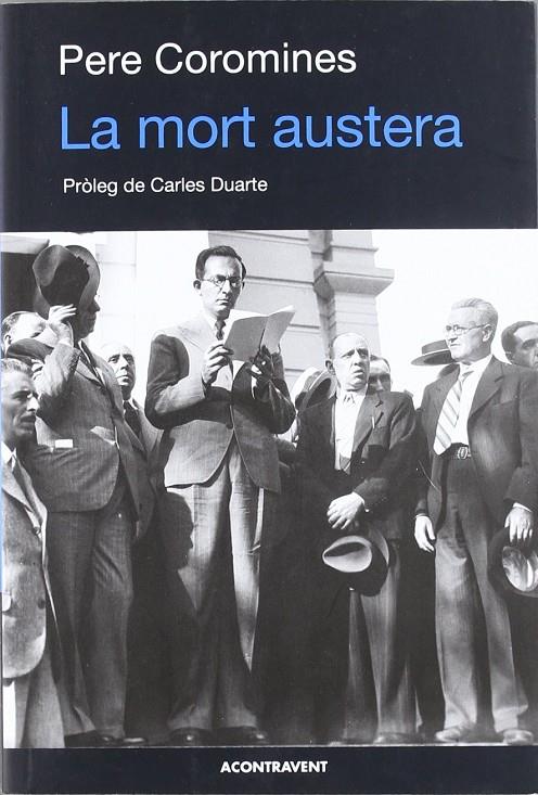 La mort austera | 9788493841522 | Pere Coromines