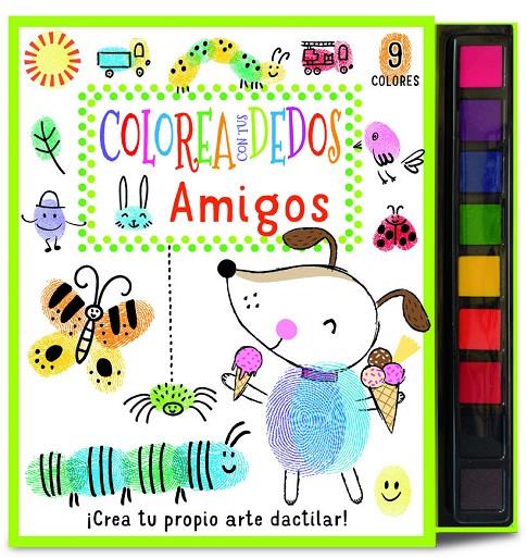 Colorea con tus dedos: Amigos | 9788468358611 | Munro Smith, Emma