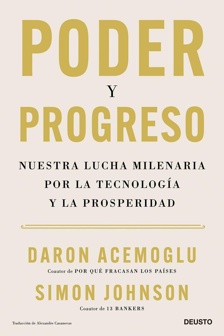 Poder y progreso | 9788423436378 | Acemoglu, Daron/Johnson, Simon