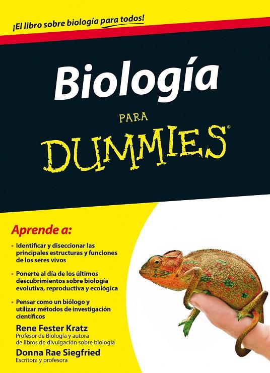 Biología para dummies | 9788432902024 | Rene Fester Kratz - Donna Rae Siegfried