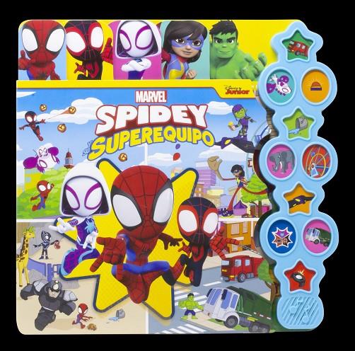 Spidey y su superequipo. Libro con 10 sonidos | 9788418610769 | Marvel