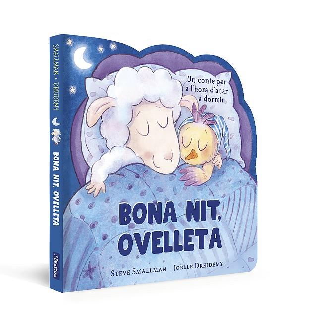 Bona nit, Ovelleta (L'ovelleta que va venir a sopar. Llibre de cartró) | 9788448868031 | Smallman, Steve