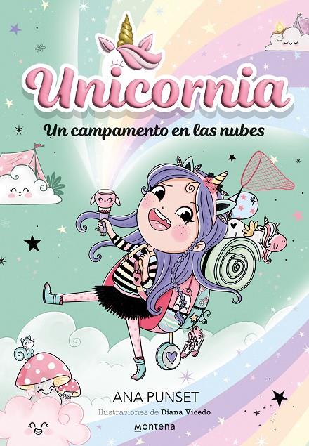 Unicornia 5 - Un campamento en las nubes | 9788419421418 | Punset, Ana/ Vicedo, Ana