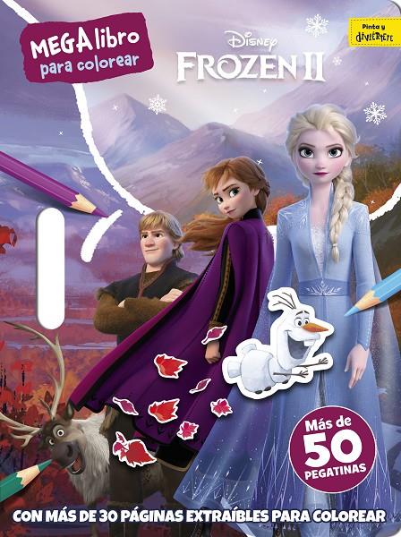 Frozen 2. Megalibro para colorear | 9788418335075 | Disney