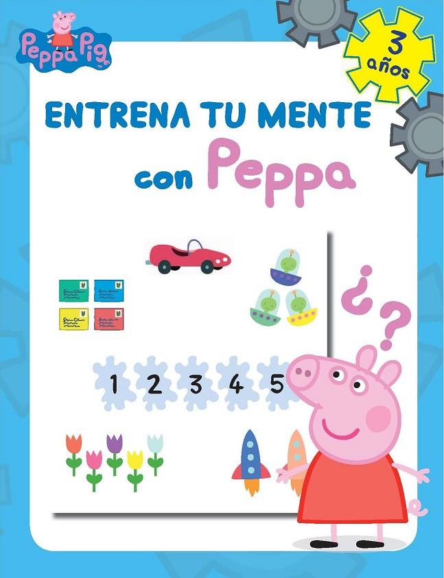 Entrena tu mente con Peppa. 3 años (Peppa Pig. Cuaderno de actividades) | 9788448856700 | Varios autores,