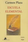 Escuela elemental | 9788496393325 | Carmen Plaza