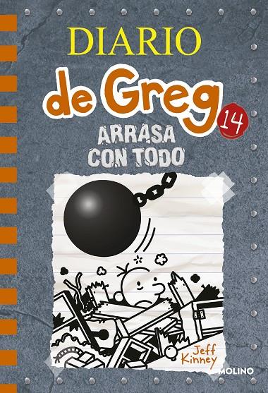 Diario de Greg 14. Arrasa con todo | 9788427216747 | Kinney, Jeff