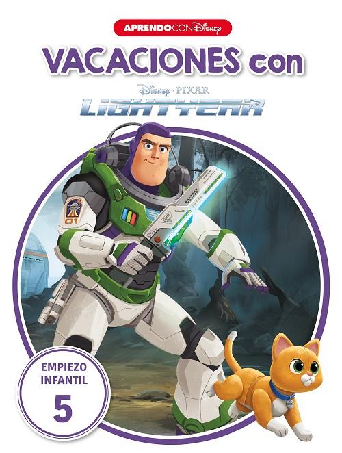 Vacaciones con Lightyear. Empiezo infantil 5 | 9788418039515 | Disney,