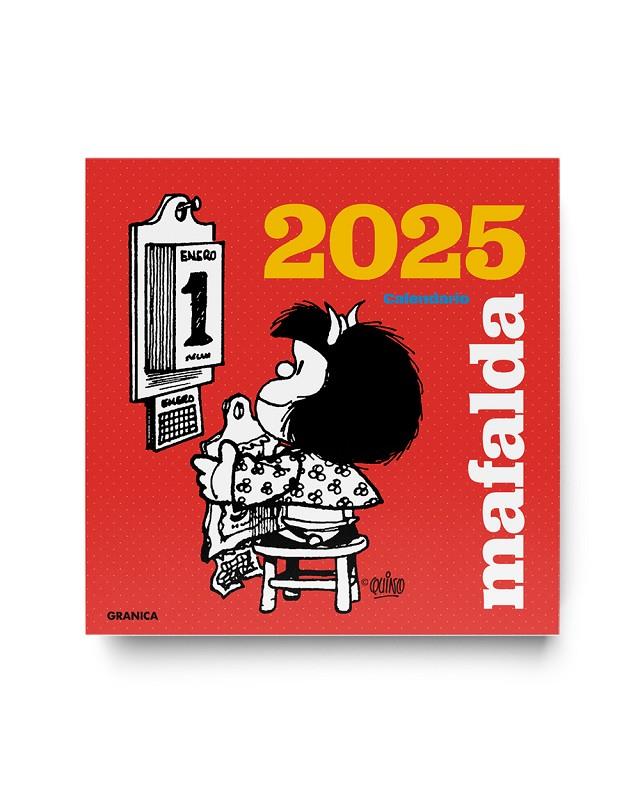 Mafalda 2025, Calendario de pared | 9786316544544 | Quino