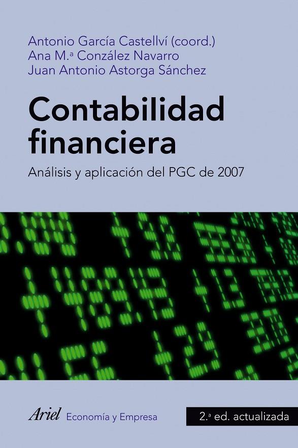 Contabilidad financiera | 9788434469563 | Antonio García Castellví - Ana M. González Navarro - Juan Antonio Astorga Sánche