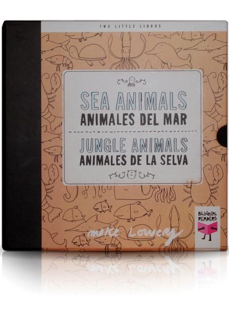 Sea Animals - Animales del mar / Jungle Animals - Animales de la selva | 9788493727338 | Mike Lowery