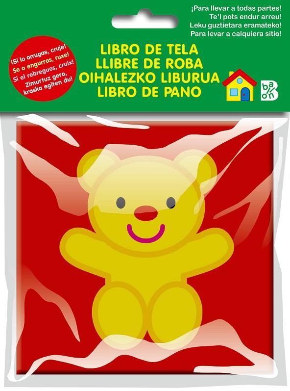 Libro de tela - Oso | 9789403226590 | Ballon