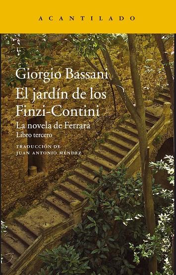 El jardín de los Finzi-Contini | 9788416748631 | Giorgio Bassani