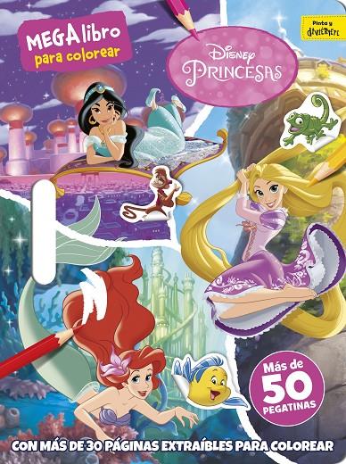 Princesas. Megalibro para colorear 2 | 9788418335068 | Disney