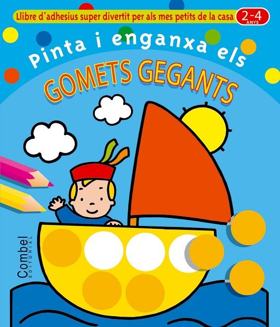 Pinta i enganxa els gomets gegants | 9788478640775 | Varios autores