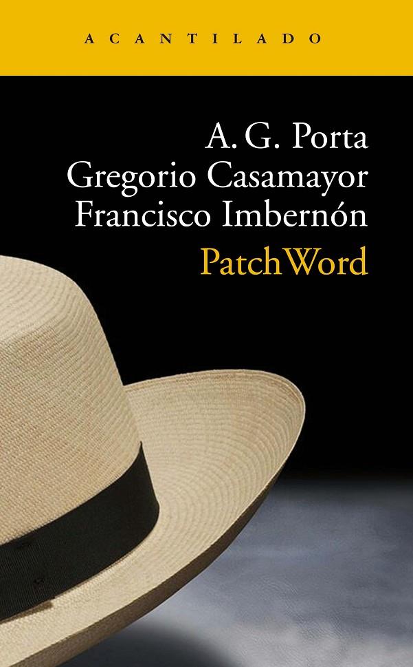 PatchWord | 9788417346973 | García Porta, Antoni/Casamayor Pérez, Gregorio/Imbernón Muñoz, Francisco